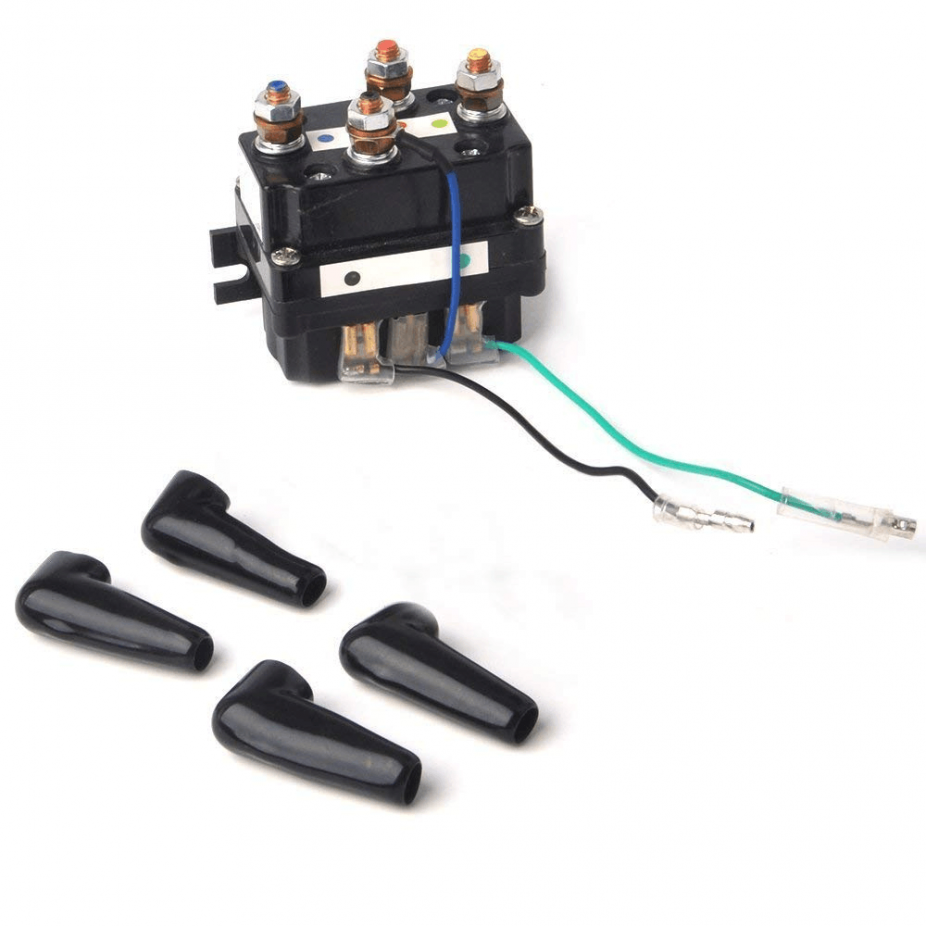 FTVSC003 12V/400A ATV UTV Solenoid Relay Winch Contactor Replacement for 2000-5000lbs Winch Manufacturers