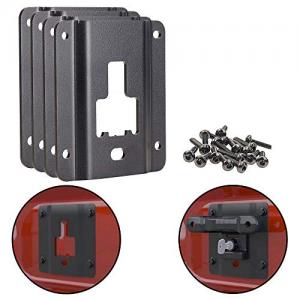 4Pcs For Ford F150 Bed Tie Down Plates F250 F350 Tie Down Bracket, Anti Theft Self Tapping Screws Manufacturers