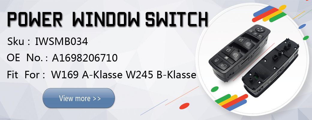 IWSMB034 Auto Car Power Window Switch For MERCEDES BENZ W169 A-Klasse W245 B-Klasse A1698206710